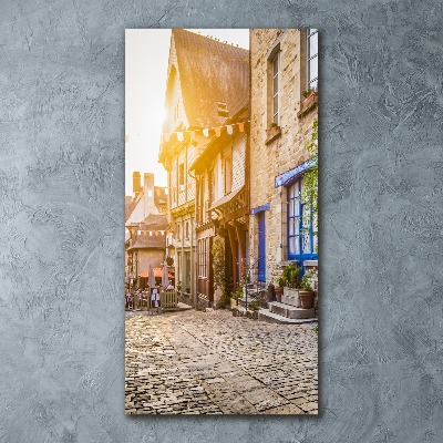 Akrilüveg fotó Hangulatos utcában