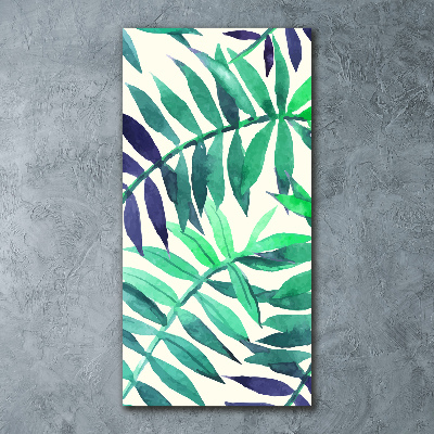 Akril üveg kép Trópusi levelek