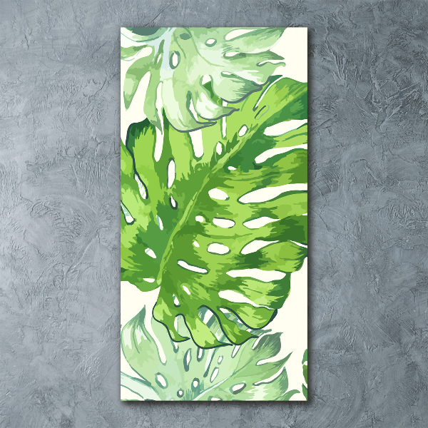 Akril üveg kép Trópusi levelek