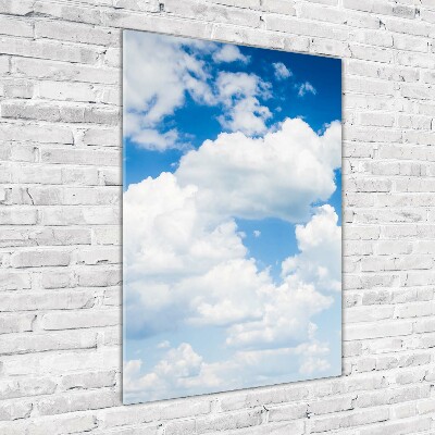 Akril üveg kép Felhők az égen