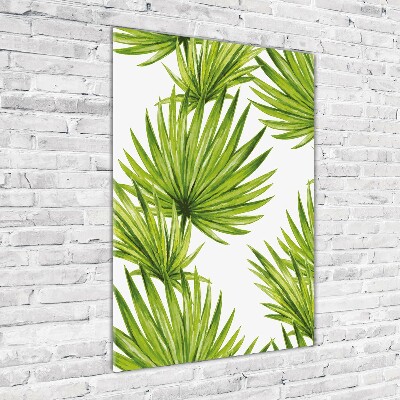 Akril üveg kép Trópusi levelek
