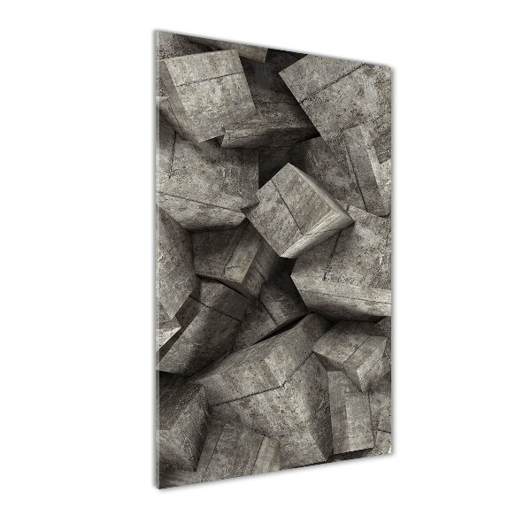 Akrilkép Beton kocka