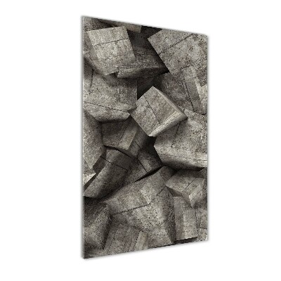 Akrilkép Beton kocka