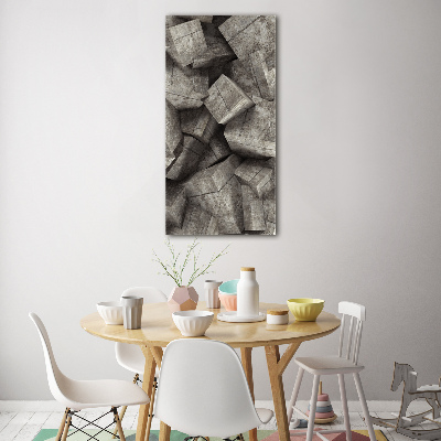 Akrilkép Beton kocka