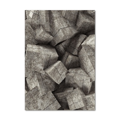 Akrilkép Beton kocka