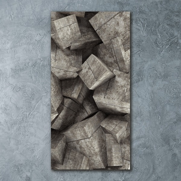 Akrilkép Beton kocka