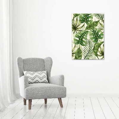 Akril üveg kép Trópusi levelek