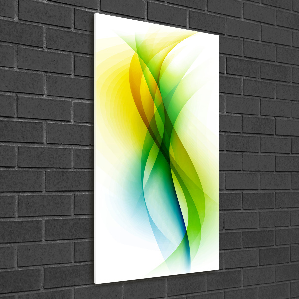 Akrilkép Elvont hullámok