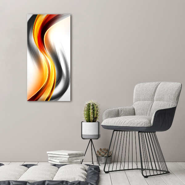 Akrilkép Elvont hullámok