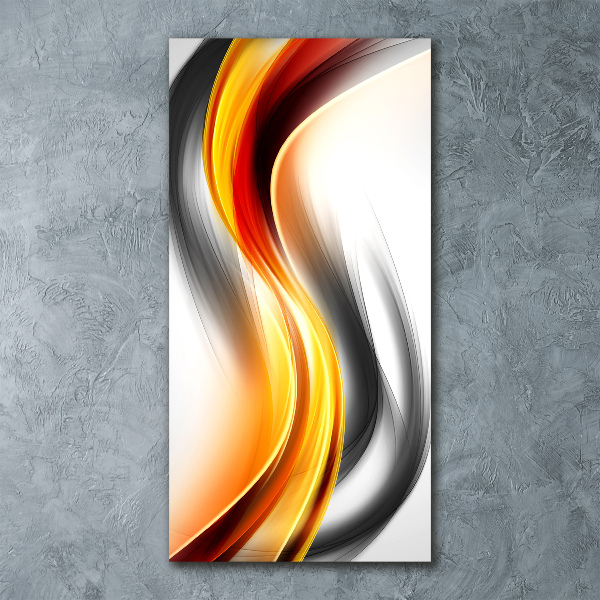 Akrilkép Elvont hullámok