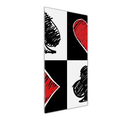 Akrilkép Card színek