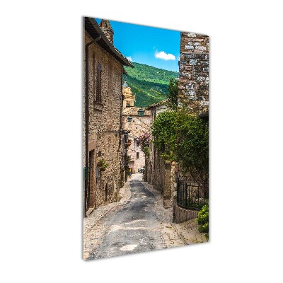 Akrilüveg fotó Hangulatos utcában