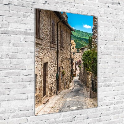Akrilüveg fotó Hangulatos utcában
