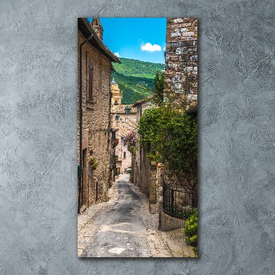 Akrilüveg fotó Hangulatos utcában