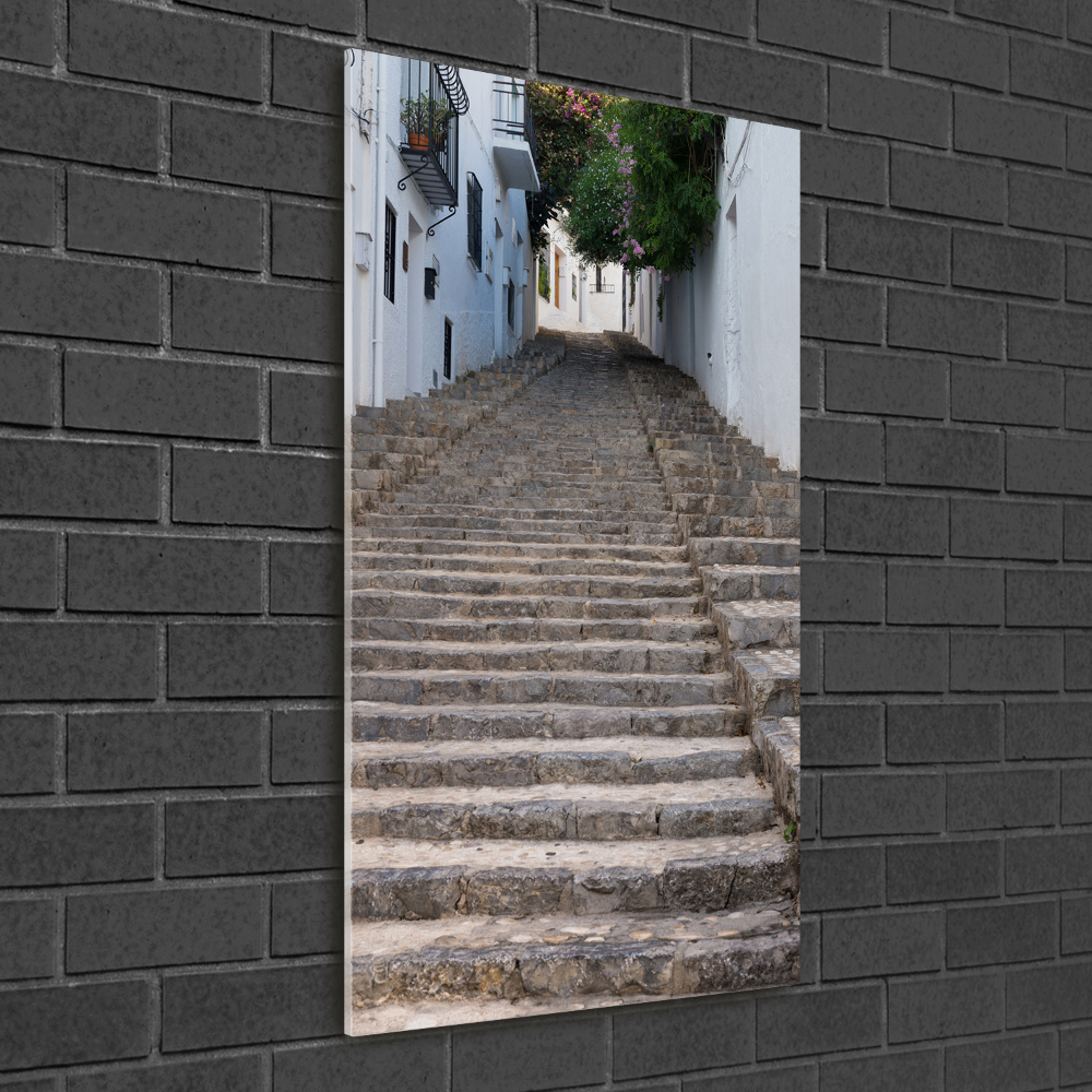 Akrilüveg fotó Kő lépcsők