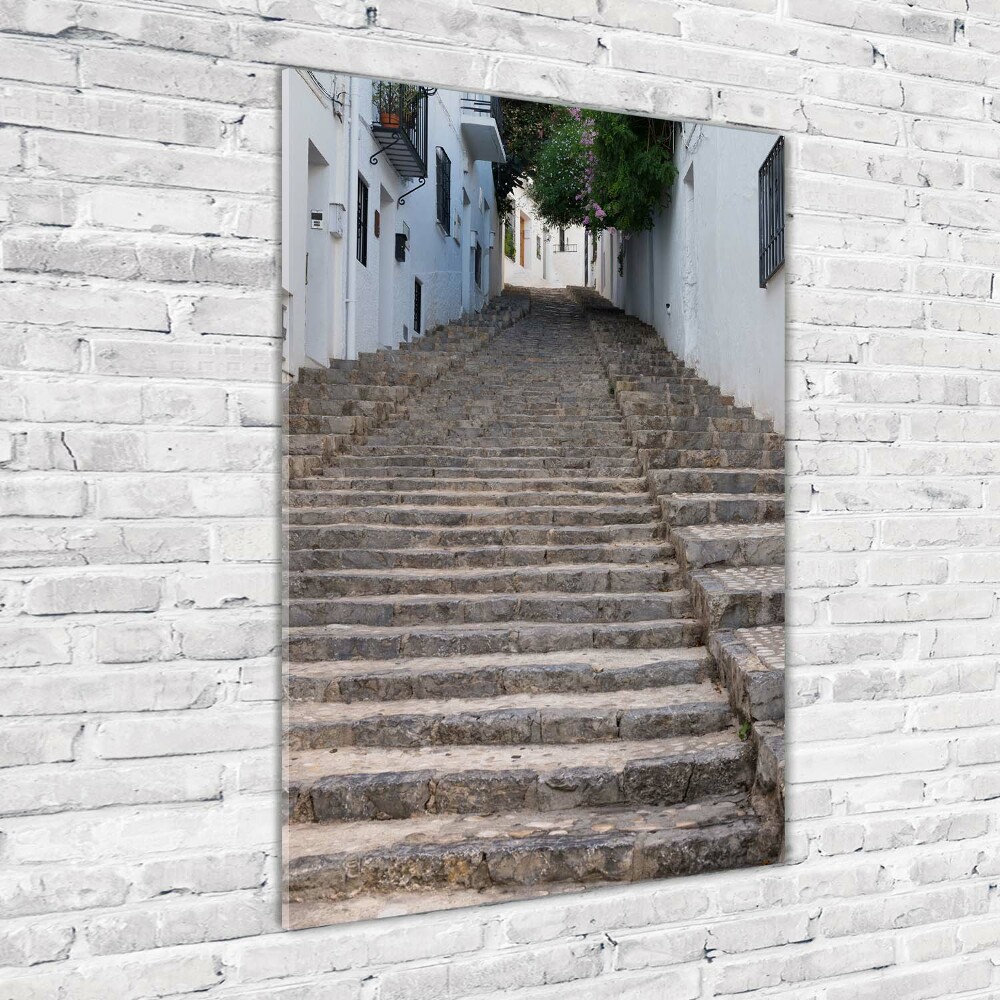 Akrilüveg fotó Kő lépcsők