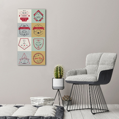 Akrilkép Gördeszka jelek