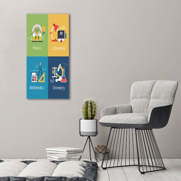 Akrilüveg fotó Iskolai tantárgyak