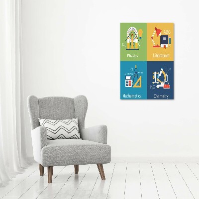 Akrilüveg fotó Iskolai tantárgyak