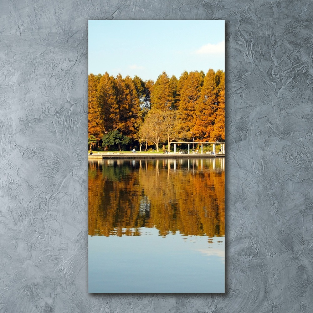 Akril üveg kép Park ősszel