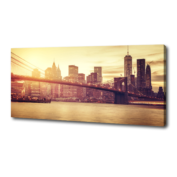 Fénykép vászon Manhattan new york city