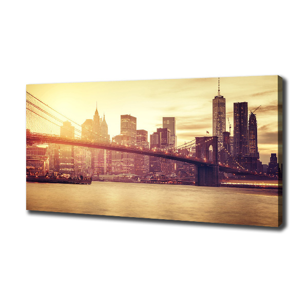 Fénykép vászon Manhattan new york city