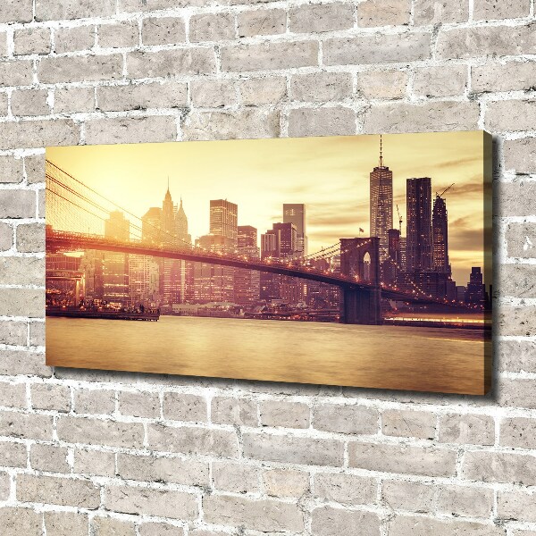 Fénykép vászon Manhattan new york city