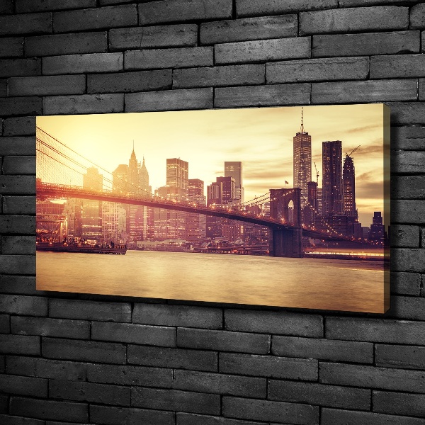 Fénykép vászon Manhattan new york city