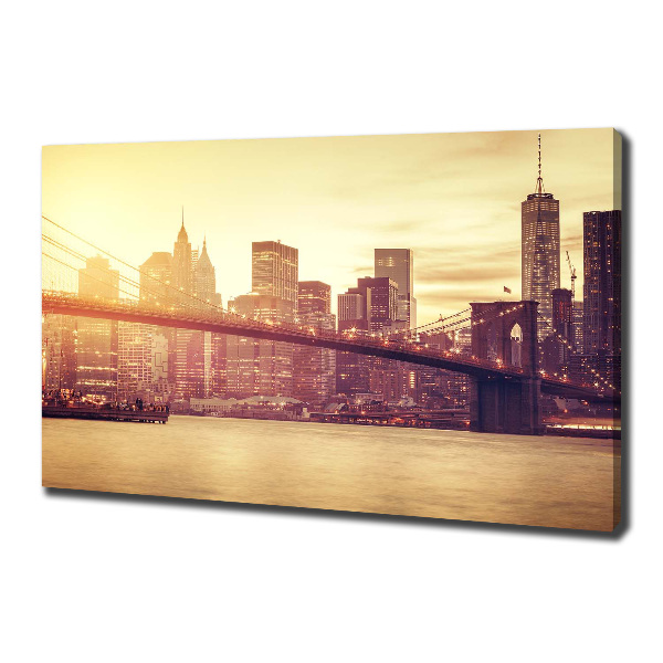 Fénykép vászon Manhattan new york city