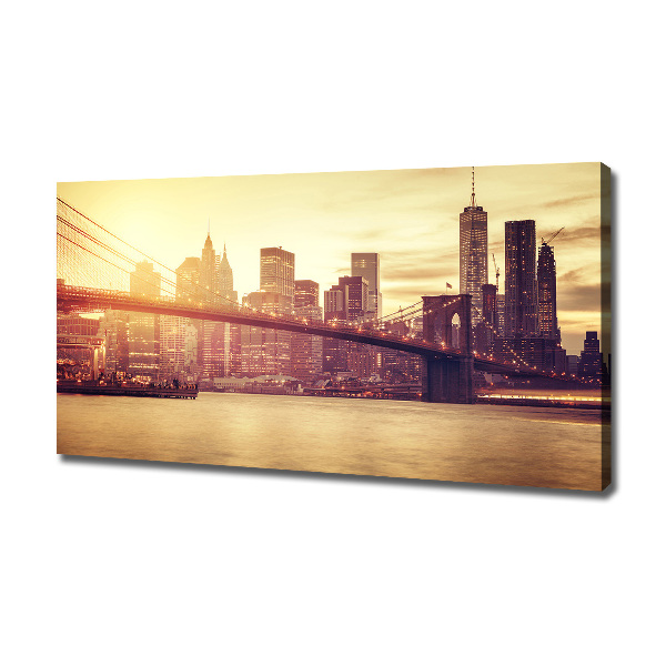 Fénykép vászon Manhattan new york city