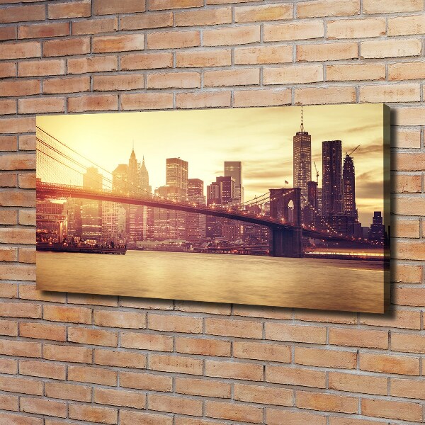 Fénykép vászon Manhattan new york city