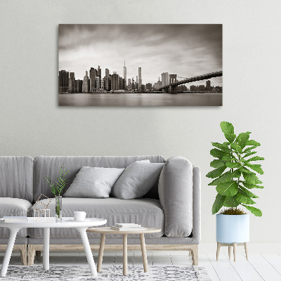 Fénykép vászon Manhattan new york city