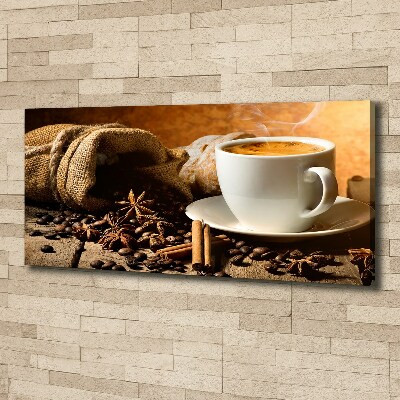 Fali vászonkép Kávé és fűszerek
