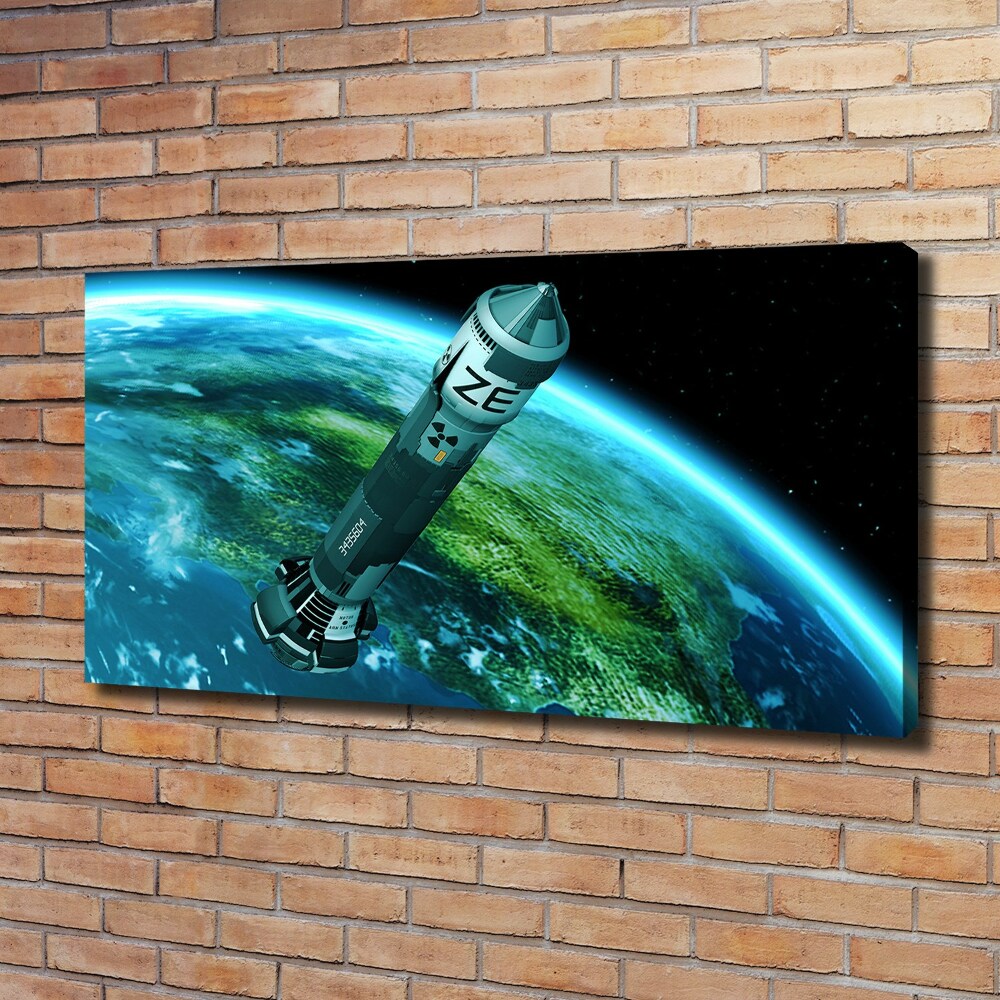Vászonkép falra Nukleáris rakéta