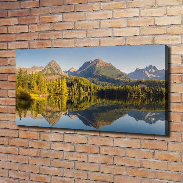 Feszített vászonkép Panorama tatry