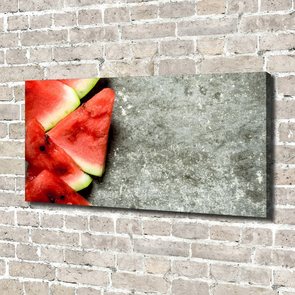Fali vászonkép Szeletelt görögdinnye
