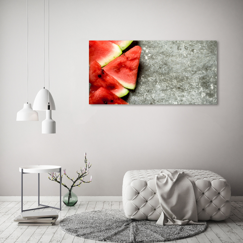Fali vászonkép Szeletelt görögdinnye