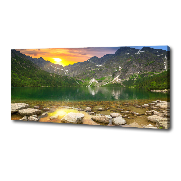 Feszített vászonkép Marine szem tatry