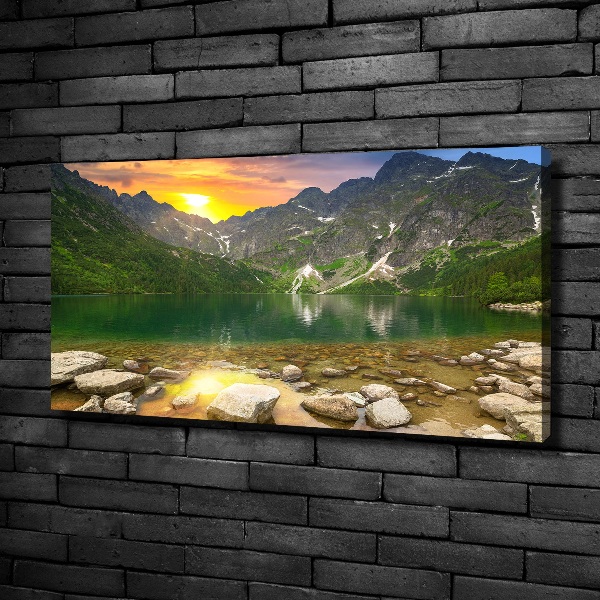 Feszített vászonkép Marine szem tatry