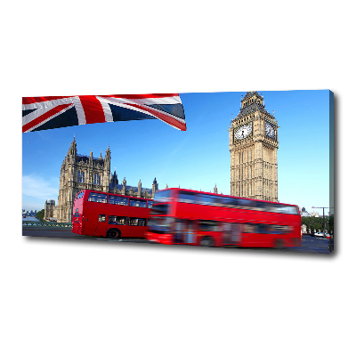 Vászonkép falra Bus london