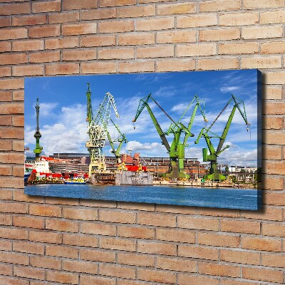 Vászonfotó Hajógyár gdansk