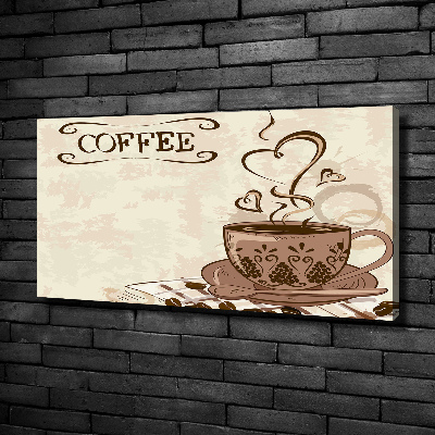 Fénykép vászon Aromás kávé