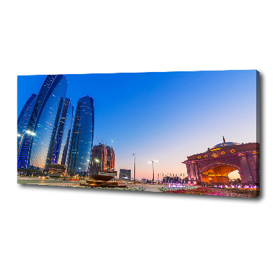 Vászonfotó Az utcák abu dhabi