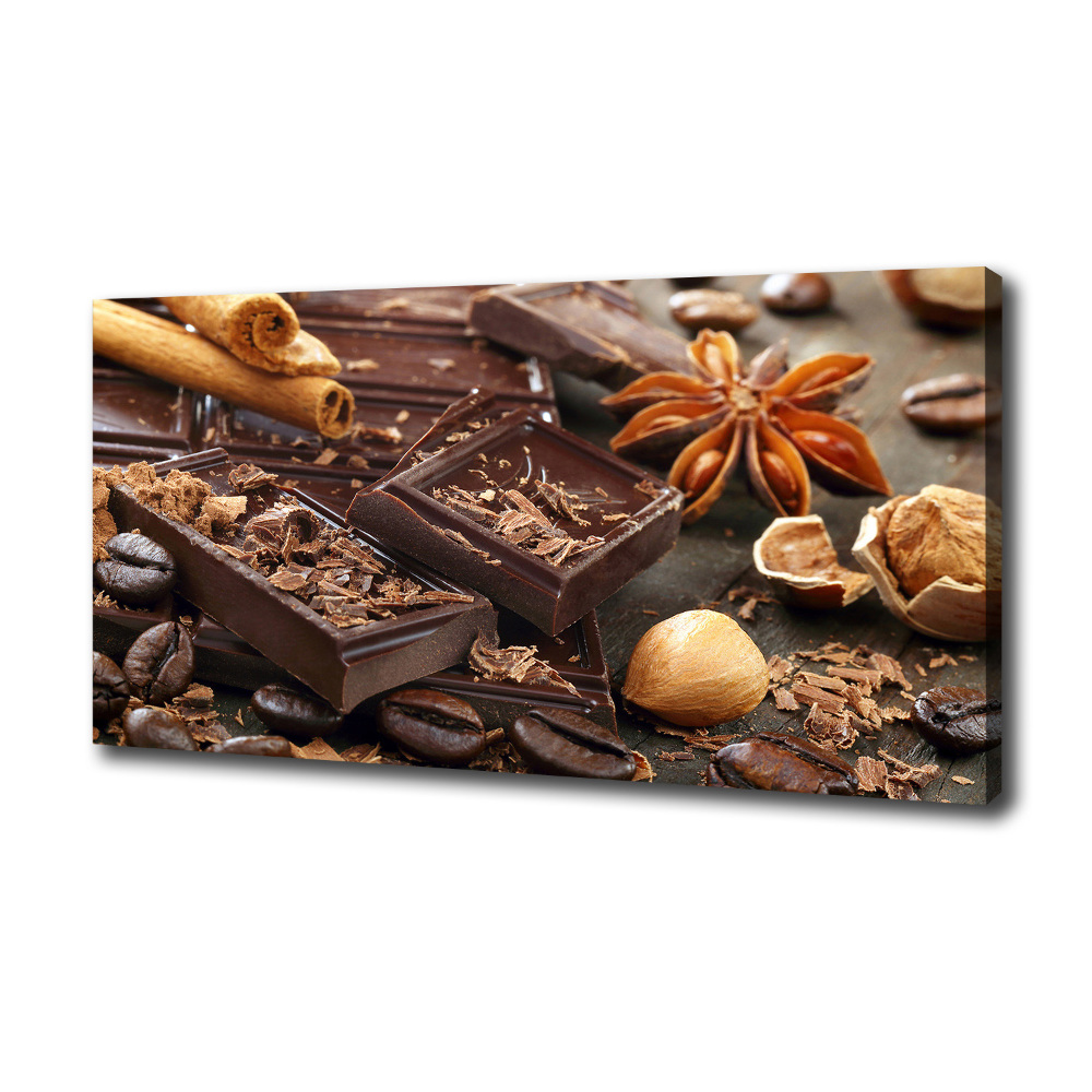 Feszített vászonkép Csokoládé