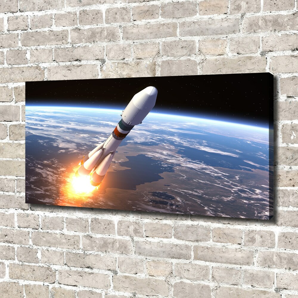 Vászonkép falra A helyet rakéta
