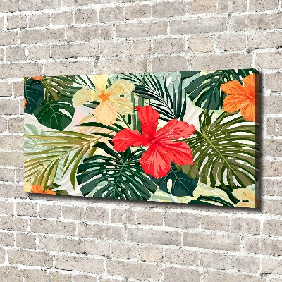 Fali vászonkép Hawaii virágok