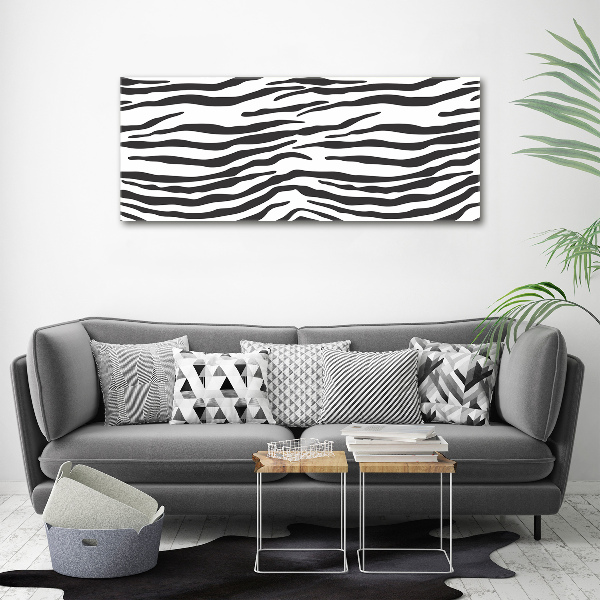 Fénykép vászon Zebra háttér