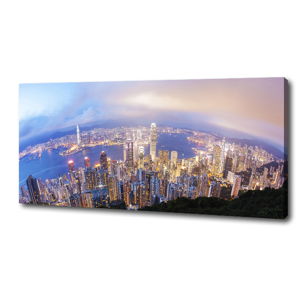 Vászonfotó Hong kong panoráma