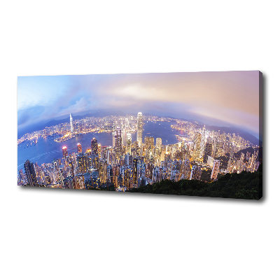 Vászonfotó Hong kong panoráma