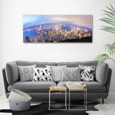Vászonfotó Hong kong panoráma